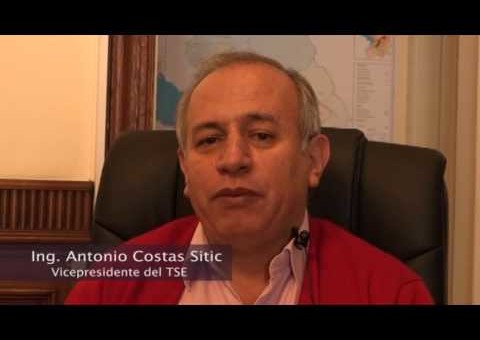 Video Entrevista Ing. Antonio Costas, Vicepresidente del Tribunal Supremo Electoral (TSE)