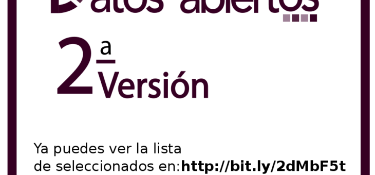 Convocatoria: Taller Datos Abiertos (2da. versión)